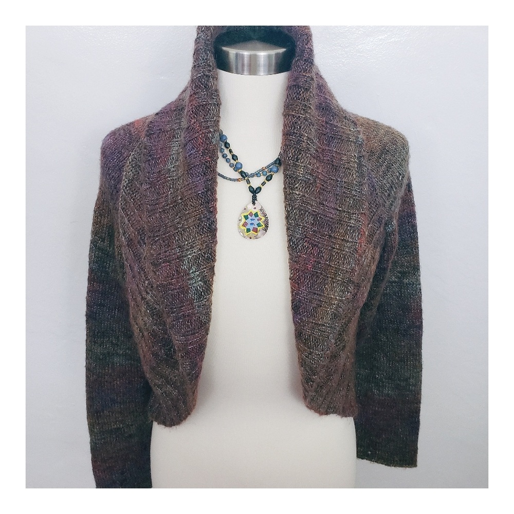 One Girl Who Multi Color Sweater